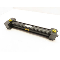Parker 1-1/2" Bore X 12" Stroke 2H Ser Hydraulic Cylinder Front Block Mount