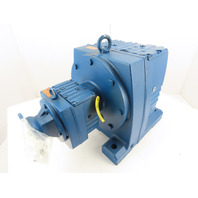 SEW-EURODRIVE R137R77AM145 Double Gear Box Reducer Input 1750 Output 2.1