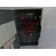 Square D H365 400A 3 Wire 600VAC/DC 250Hp  Fusible Safety Disconnect Switch