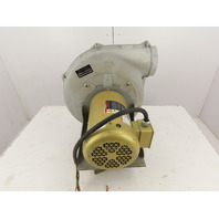 Cincinnati Fan PB-14A CENTRIFUGAL PRESSURE BLOWER FAN w/ 5 Hp Baldor