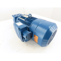 SEW-EURODRIVE  5.06:1 Ratio 346RPM 5Hp Inline Helical Gear Motor W/Brake