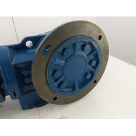 SEW-EURODRIVE 3/4 HP 2.4-14RPM Right Angle Gear Motor Invertor Duty VPWM W/Brake
