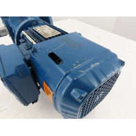 SEW-EURODRIVE 3/4 HP 2.4-14RPM Right Angle Gear Motor Invertor Duty VPWM W/Brake