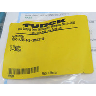 TURCK RJ45 RJ45 442-3M/C1195 U-33757 3712M Cord set