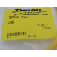 TURCK WSM WKM 56-1M/S3059 U-55488 2612U Cord set