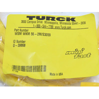 TURCK WSM WKM 56-2M/S3059 U-39868 2712U Cord set