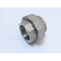LS 2" Threaded NPT Pipe Union 316 SS Stainless Steel class 150 W/teflon seat