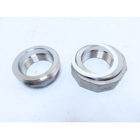 LS 2" Threaded NPT Pipe Union 316 SS Stainless Steel class 150 W/teflon seat