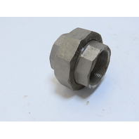 LS 1-1/2" NPT Threaded Pipe Union 316 SS Stainless Steel class 150