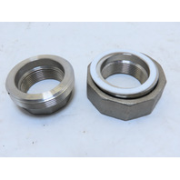 LS 1-1/2" NPT Threaded Pipe Union 316 SS Stainless Steel class 150