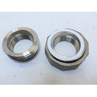 LS 1-1/2" NPT Threaded Pipe Union 316 SS Stainless Steel class 150