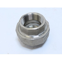 LS 1-1/2" NPT Threaded Pipe Union 316 SS Stainless Steel class 150