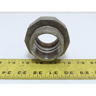 LS 1-1/2" NPT Threaded Pipe Union 316 SS Stainless Steel class 150