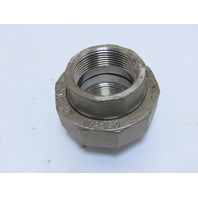 LS 1-1/2" NPT Threaded Pipe Union 316 SS Stainless Steel class 150