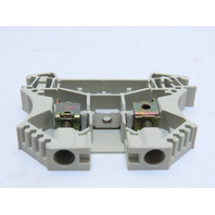 Weidmuller WDU6 GR Feed-through DIN Rail Terminal Block 800V 41A Grey Lot of 37