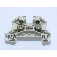Weidmuller WDU6 GR Feed-through DIN Rail Terminal Block 800V 41A Grey Lot of 37