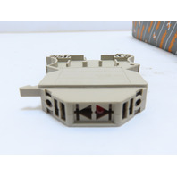Weidmuller WSI6/2/LD Feed-through Fuse terminal dark beige 6mm&sup2; 10A150V Box of25