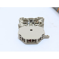 Weidmuller WSI6/2/LD Feed-through Fuse terminal dark beige 6mm&sup2; 10A150V Box of25
