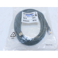 Zebra CBA-U10-S15ZAR Barcode Scanner Cable Universal Style 3 USB 15 Ft Dura Gray