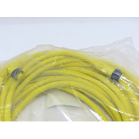 Brad 1300101727 Mini-Change Double-Ended Cordset 16-4 Poles Male strt Fem 90 27M