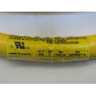 Brad 332020K04M090 TPE-Flex Cable MC QD 12-pole M/F ST/ST 9M