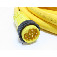 Brad 332020K04M090 TPE-Flex Cable MC QD 12-pole M/F ST/ST 9M