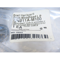 Brad DNB11A-M100 PVC Trunk Cable MC 5-pole M/F ST/ST 10M
