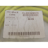 TPC Wire & Cable CL23E02M015 Heavy Duty cordset 16/3 wire 15m long M/F EXT/SET