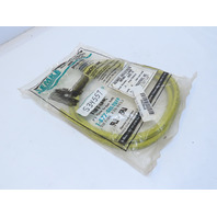 Remke 50902-90 Cordset Connector 3 Pole Female (collar) 90&deg;  1 end plain 6' Lgth