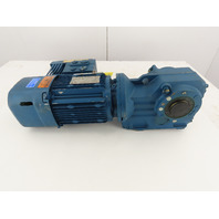 SEW-EURODRIVE 1HP 12-78RPM 22:1 Gear Motor Invertor Brake MM07D-503-00 380-500V