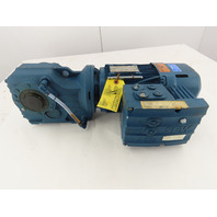 SEW-EURODRIVE 1HP 12-78RPM 22:1 Gear Motor Invertor Brake MM07D-503-00 380-500V