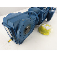 SEW-EURODRIVE Gear Motor Brake Encoder 5.4HP 46-269RPM 6.6:1 Invertor Duty VPWM