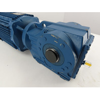 SEW-EURODRIVE Gear Motor Brake Encoder 5.4HP 46-269RPM 6.6:1 Invertor Duty VPWM