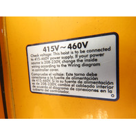 Harrington NER2 1/8 Ton 250LB Capacity Electric Hoist 10' Lift 55 FPM 460V