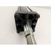 Aluminum Pneumatic Air Tie Rod Cylinder 80mm Bore 1000mm Stroke 32mm Rod