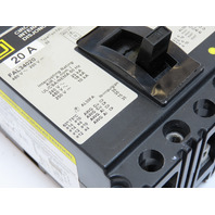 Square D FAL34020 Feed-Thru Circuit Breaker 20A 240/480V 3P 3PH Type FAL 20 Amp