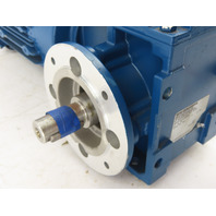 3/4HP 17to104RPM 16.33:1 Gear Motor W/Inverter MM05D-503-00 380-500V