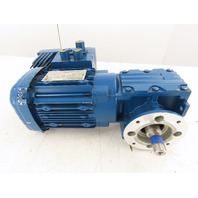 3/4HP 17to104RPM 16.33:1 Gear Motor W/Inverter MM05D-503-00 380-500V