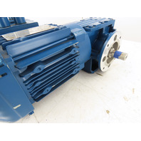 3/4HP 17to104RPM 16.33:1 Gear Motor W/Inverter MM05D-503-00 380-500V