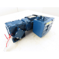 3/4HP 17to104RPM 16.33:1 Gear Motor W/Inverter MM05D-503-00 380-500V