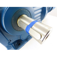 5HP 14-2.3 ORPM 124:1 Shaft Gear Motor W/Brake & Inverter MM30D-503-00 VFD