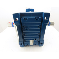 5HP 14-2.3 ORPM 124:1 Shaft Gear Motor W/Brake & Inverter MM30D-503-00 VFD