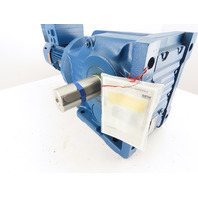 5HP 14-2.3 ORPM 124:1 Shaft Gear Motor W/Brake & Inverter MM30D-503-00 VFD