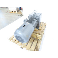 Nord SK 83-180LP 30HP 39:1 In-Line Helical Gearmotor W/Brake Invertor & Encoder