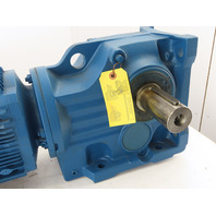 10HP 99RPM 17.87:1 50mm Right Angle Gear Motor W/Brake & Encoder SRM50-HXZ0-S21