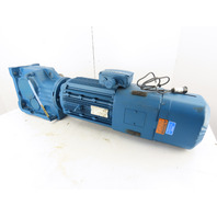 10HP 99RPM 17.87:1 50mm Right Angle Gear Motor W/Brake & Encoder SRM50-HXZ0-S21