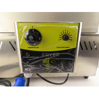 MCI 1S Economatic Electric Commercial Continuous Conveyor Belt Deep Fryer 220V