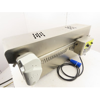MCI 1S Economatic Electric Commercial Continuous Conveyor Belt Deep Fryer 220V
