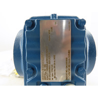2HP 125-21RPM 13.6:1 Shaft Mount Gear Motor W/Brake & Inverter VPWM MM15D-503-00
