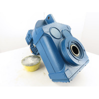 Sew 3HP 17-2.9 RPM 97.89:1 65mm Hollow Shaft Gear Motor W/ Inverter MM22D-503-00